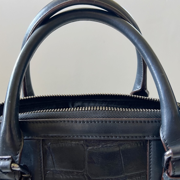 L.A.M.B. By Gwen Stefani Hemingford Satchel Black Vintage - Picture 5 of 16